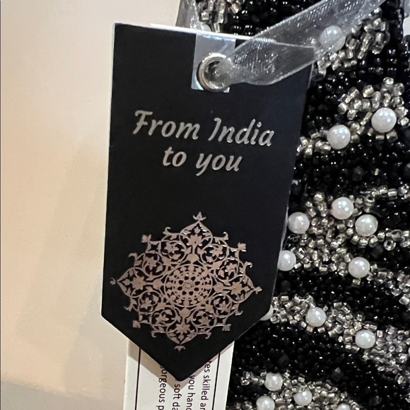 From India To You | Beaded Mini Hobo Bag - Picture 3 of 10